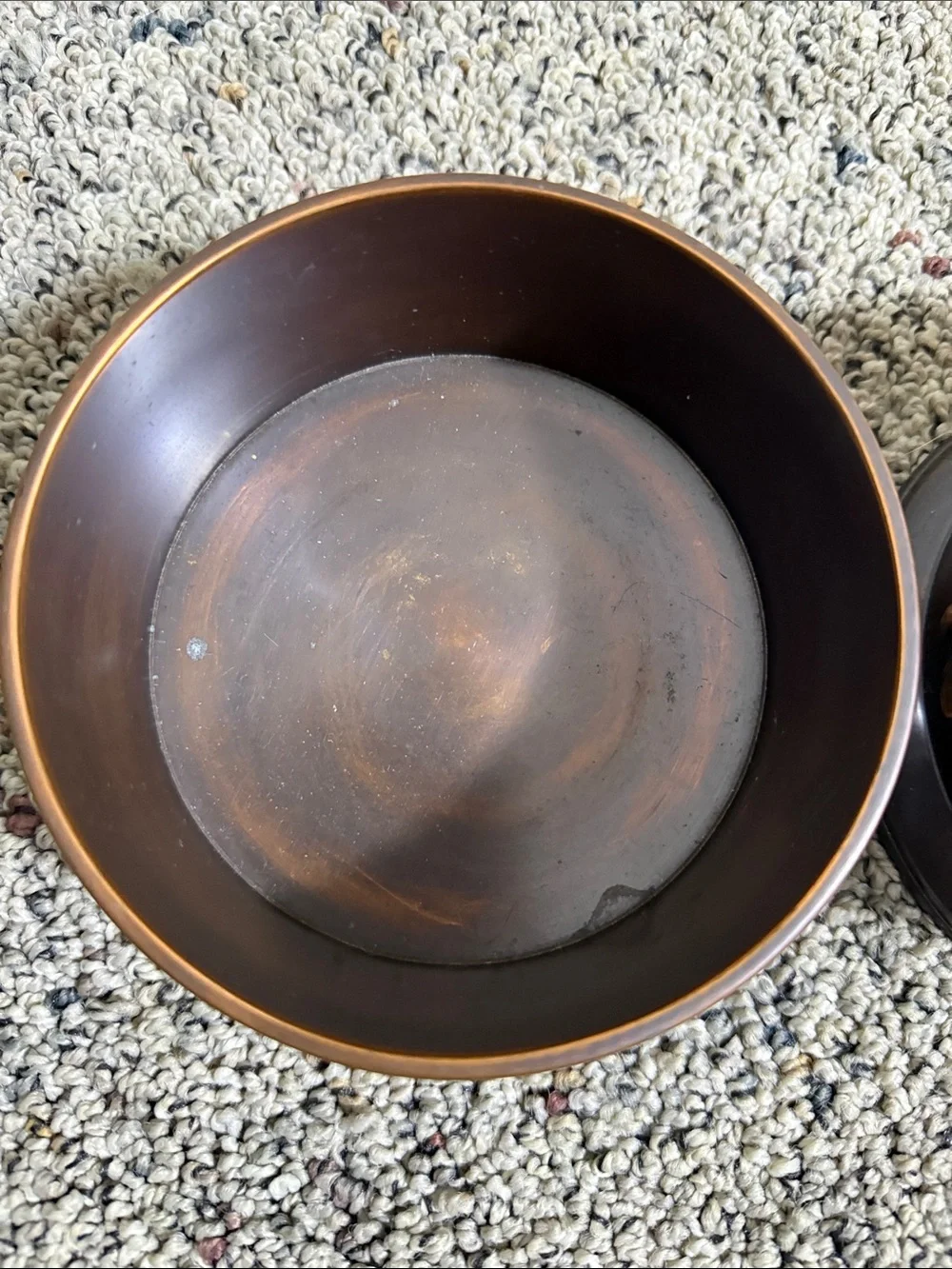 Pottery Barn Copper Decorative Bowls Candle Holders Acorn Accents 2014/2015
